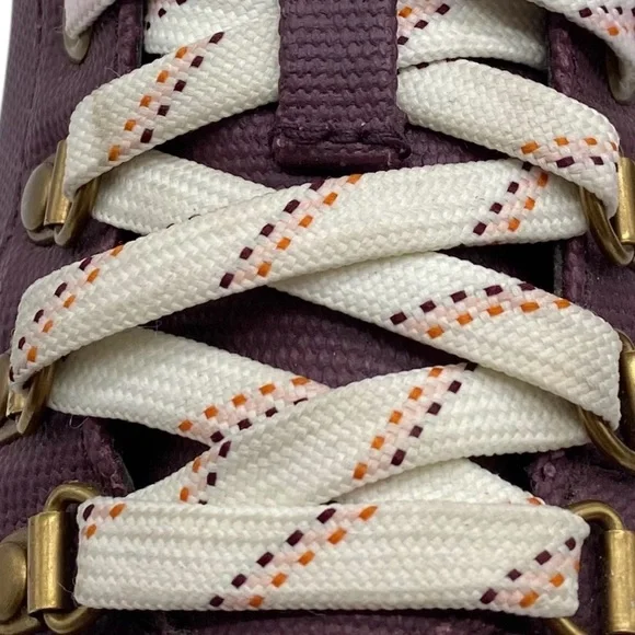 Keds Womens Shoes Scout Lace Up Boots Sz 9.5 Plum Purple Water Resistant Flat - Picture 6 of 13